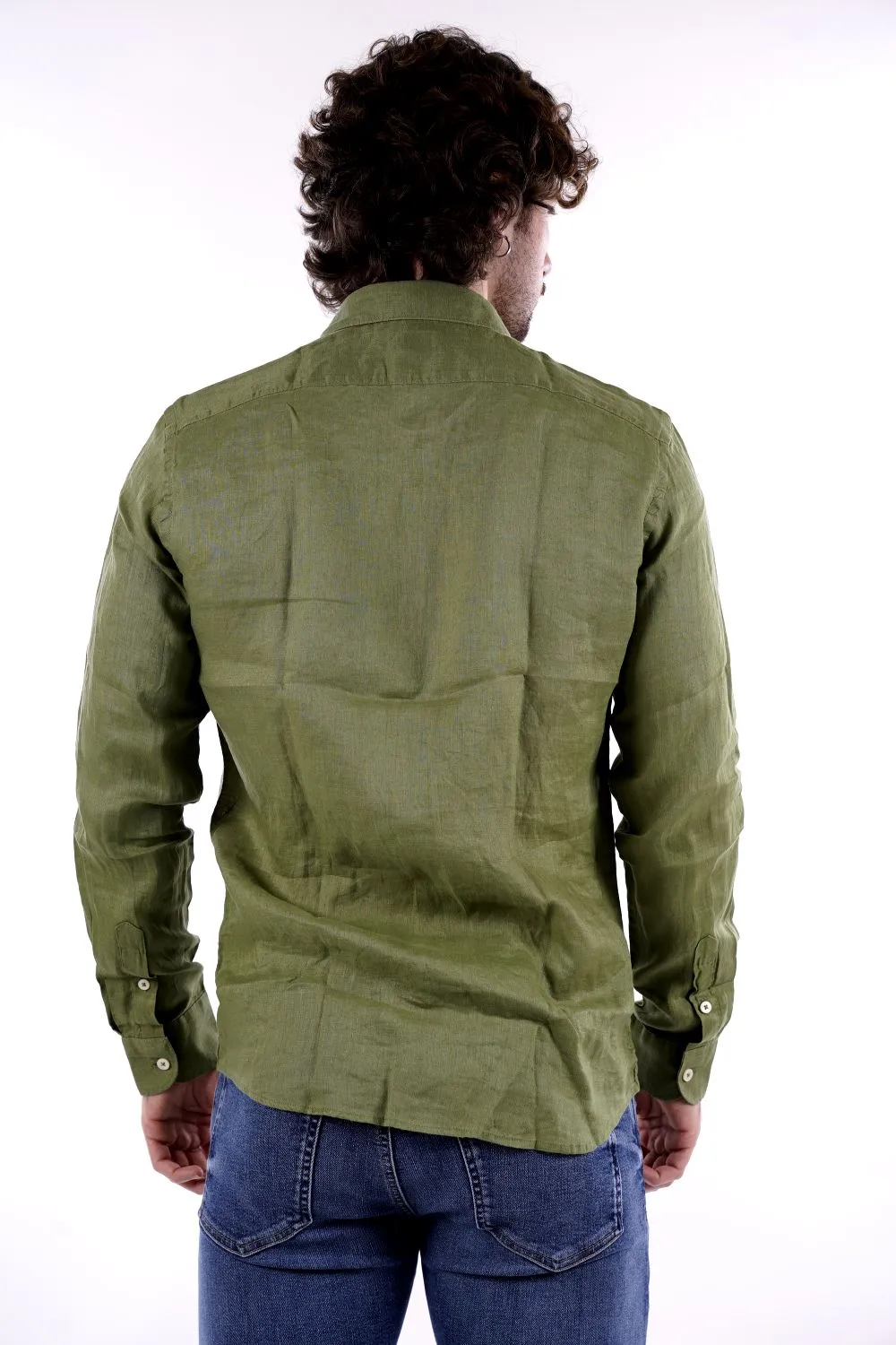 Philo Tinto Camicia Verde Da Uomo