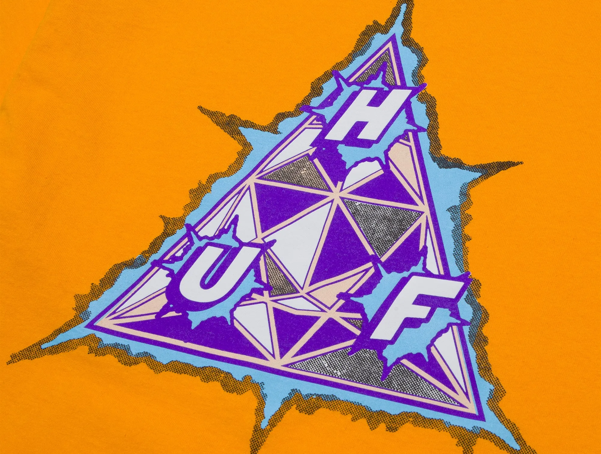 Polera Huf Infinity Jewel Hombre Amarillo