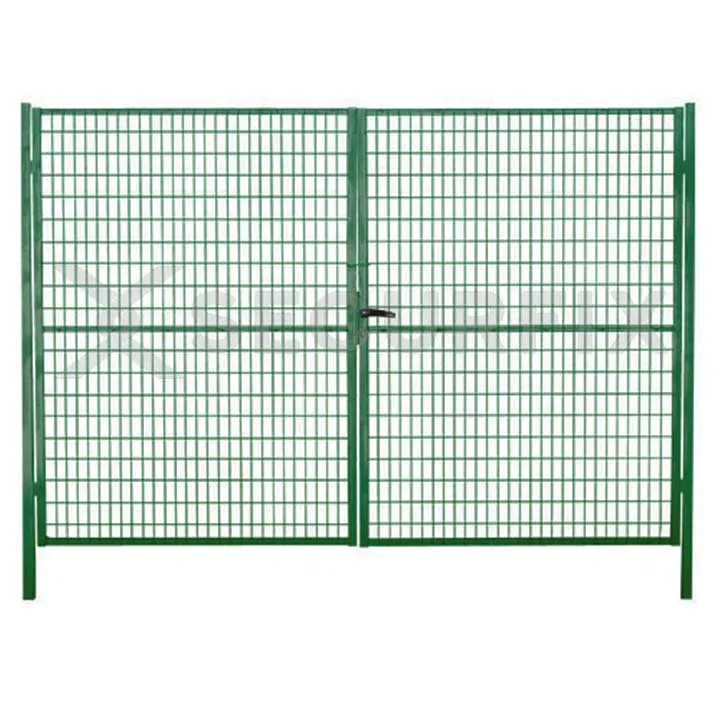 Puerta Mallazo Ligera Verde 2 Hojas