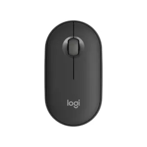 Ratón Bluetooth Pebble M350s de Logitech Grafito