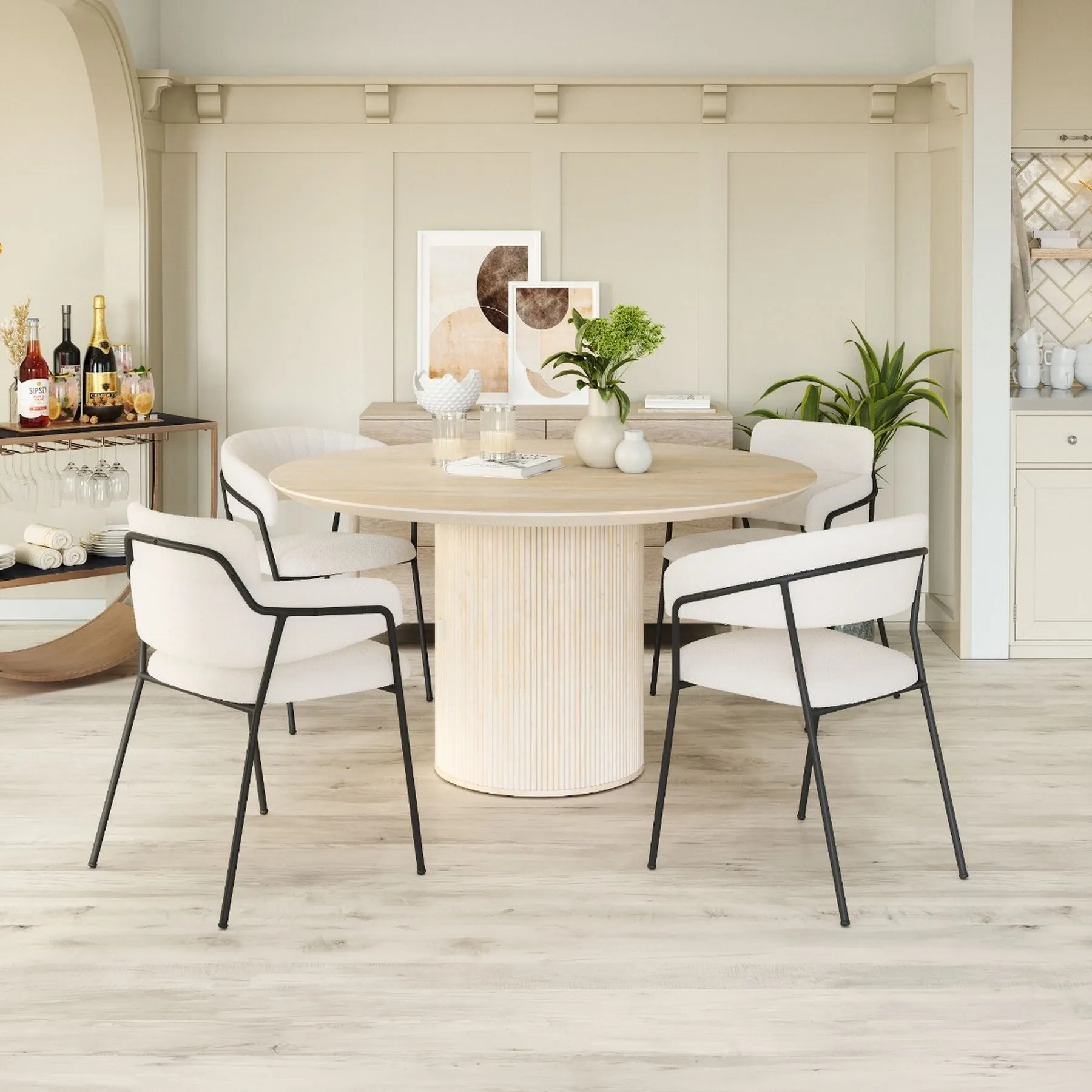 Silla de Comedor Josephine - Blanco