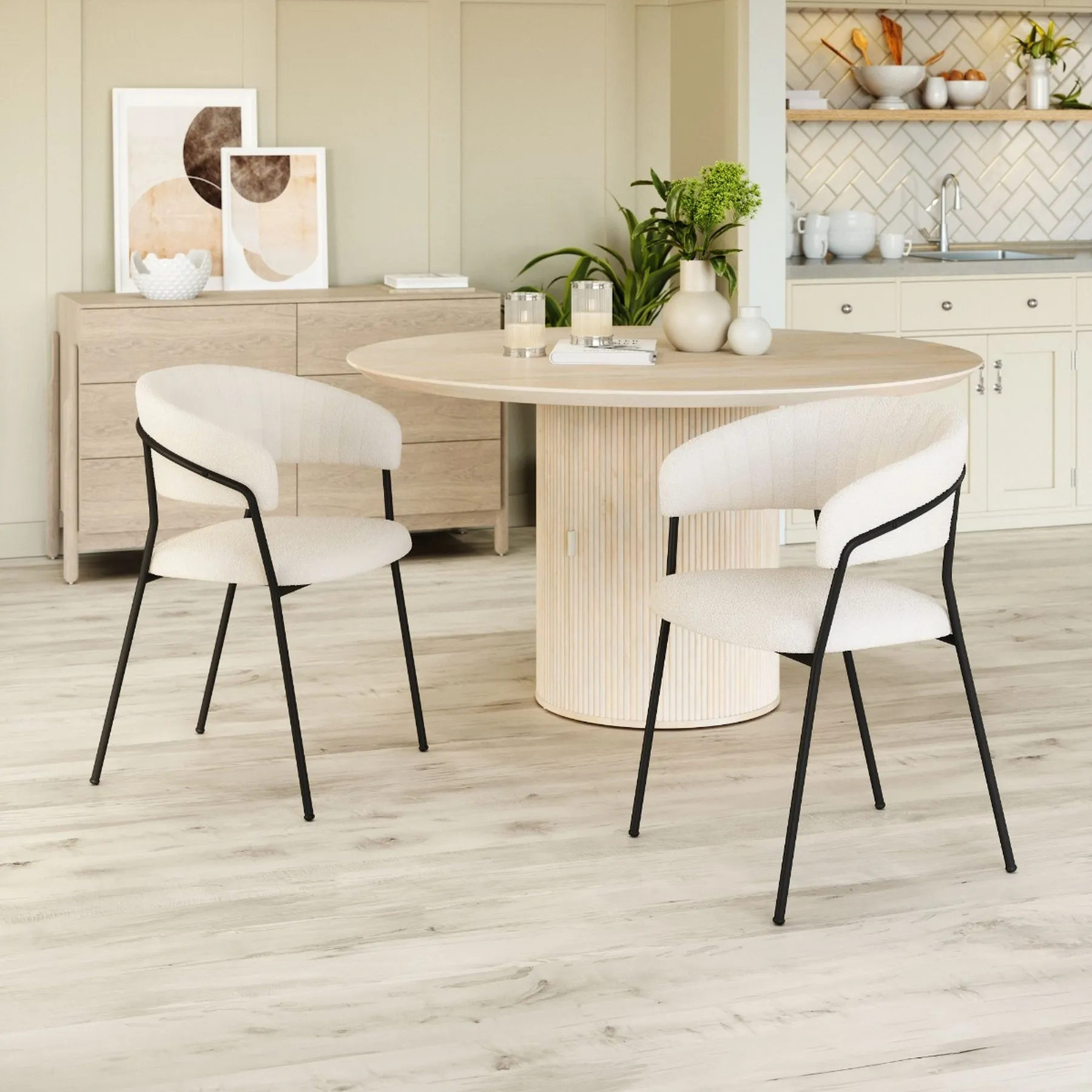 Silla de Comedor Josephine - Blanco
