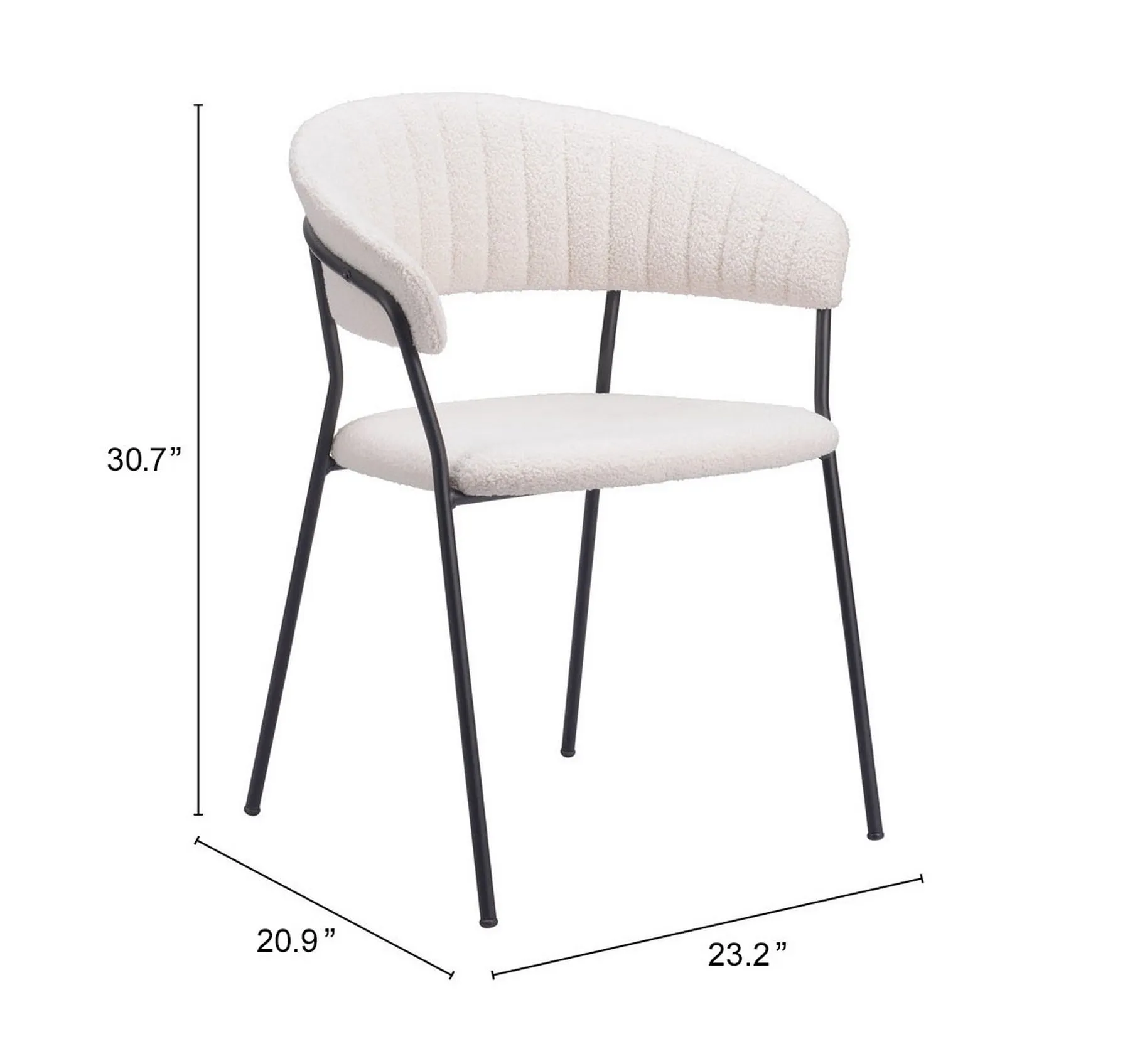Silla de Comedor Josephine - Blanco