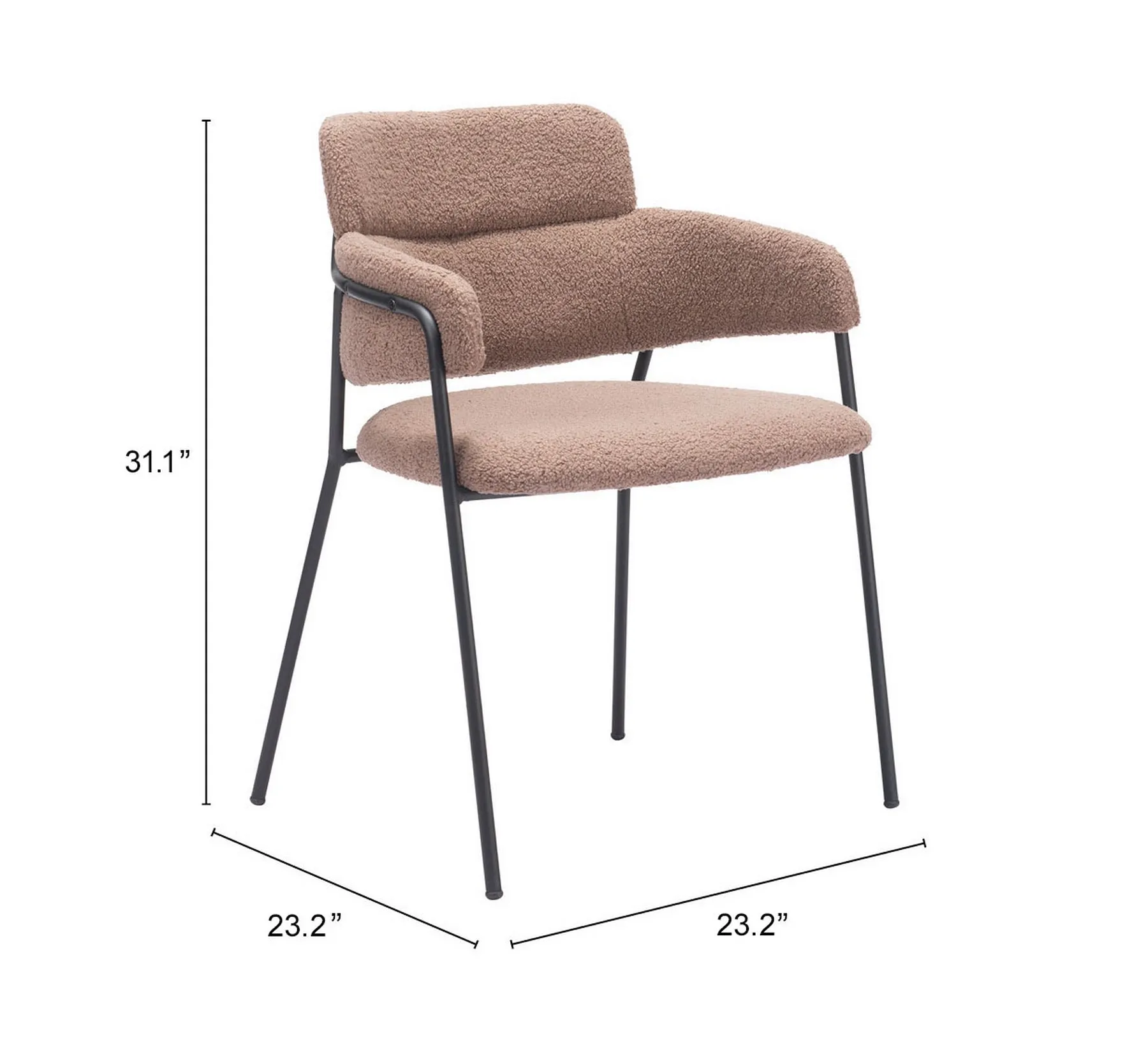 Silla de Comedor Marcel - Cafe
