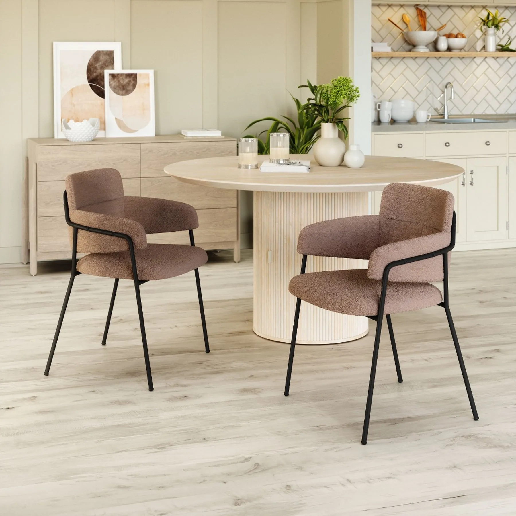 Silla de Comedor Marcel - Cafe