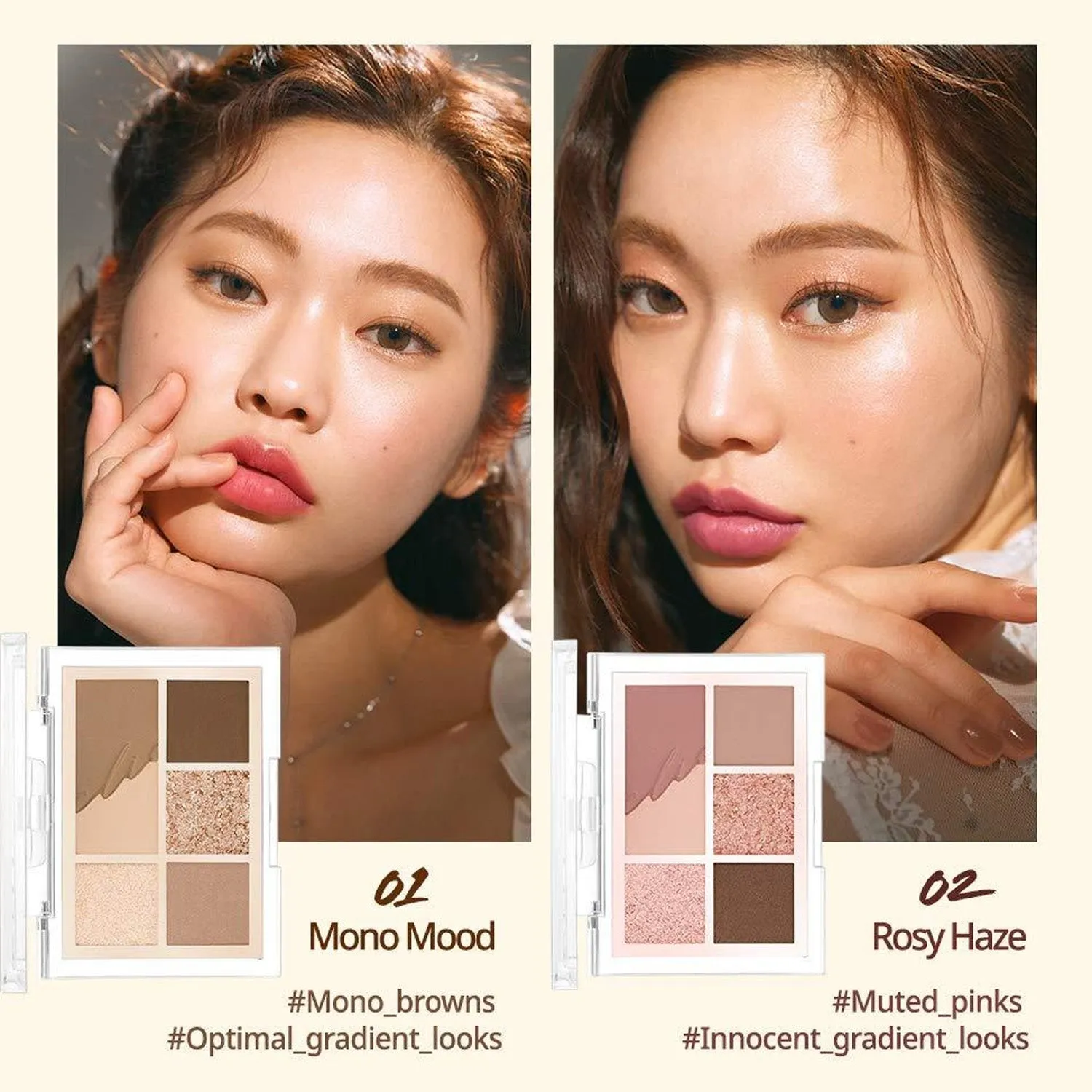 [Sombras de ojos] CLIO Pro Eye Palette Mini (2 colors)