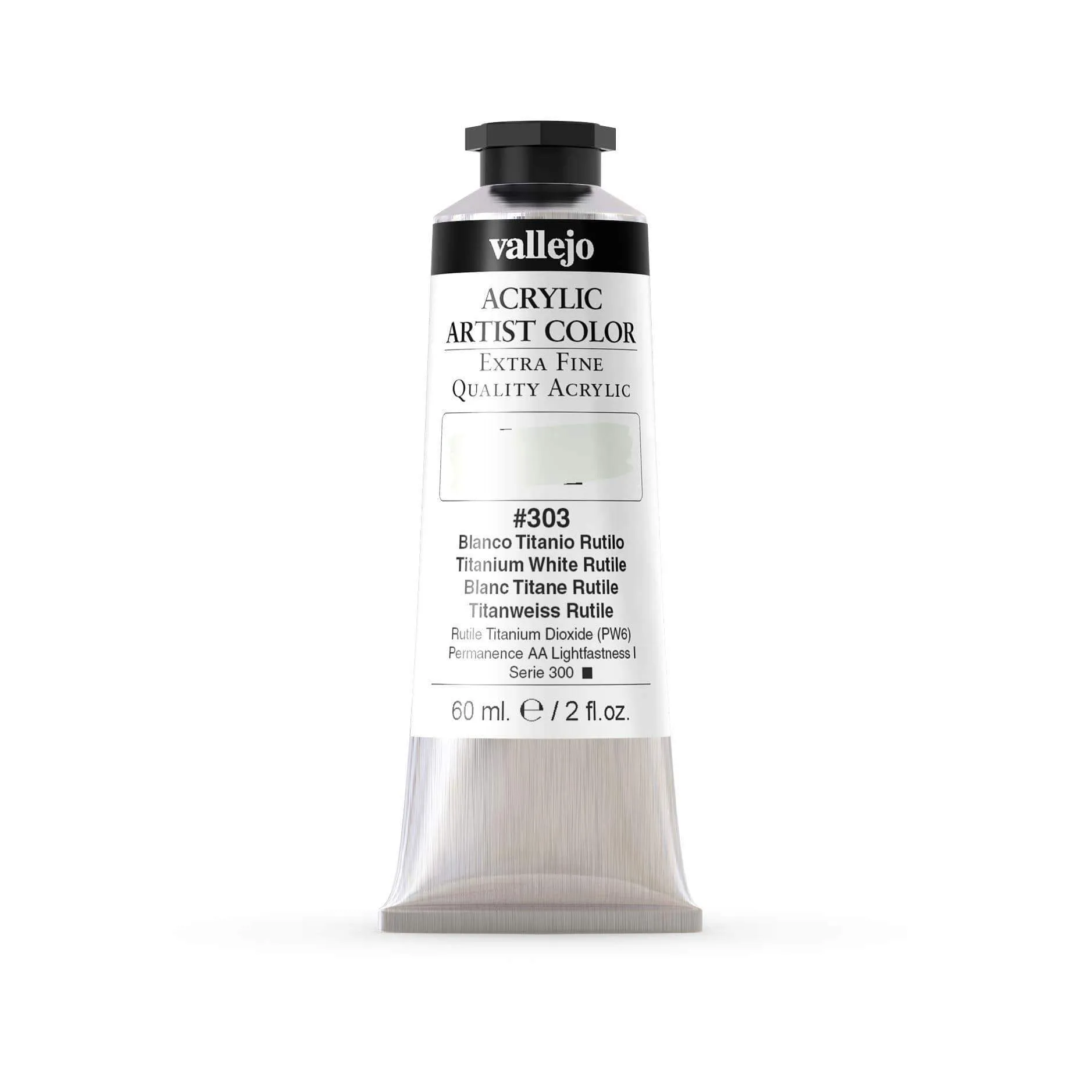 Vallejo pintura acrilica 60ml 303  blanco titanio