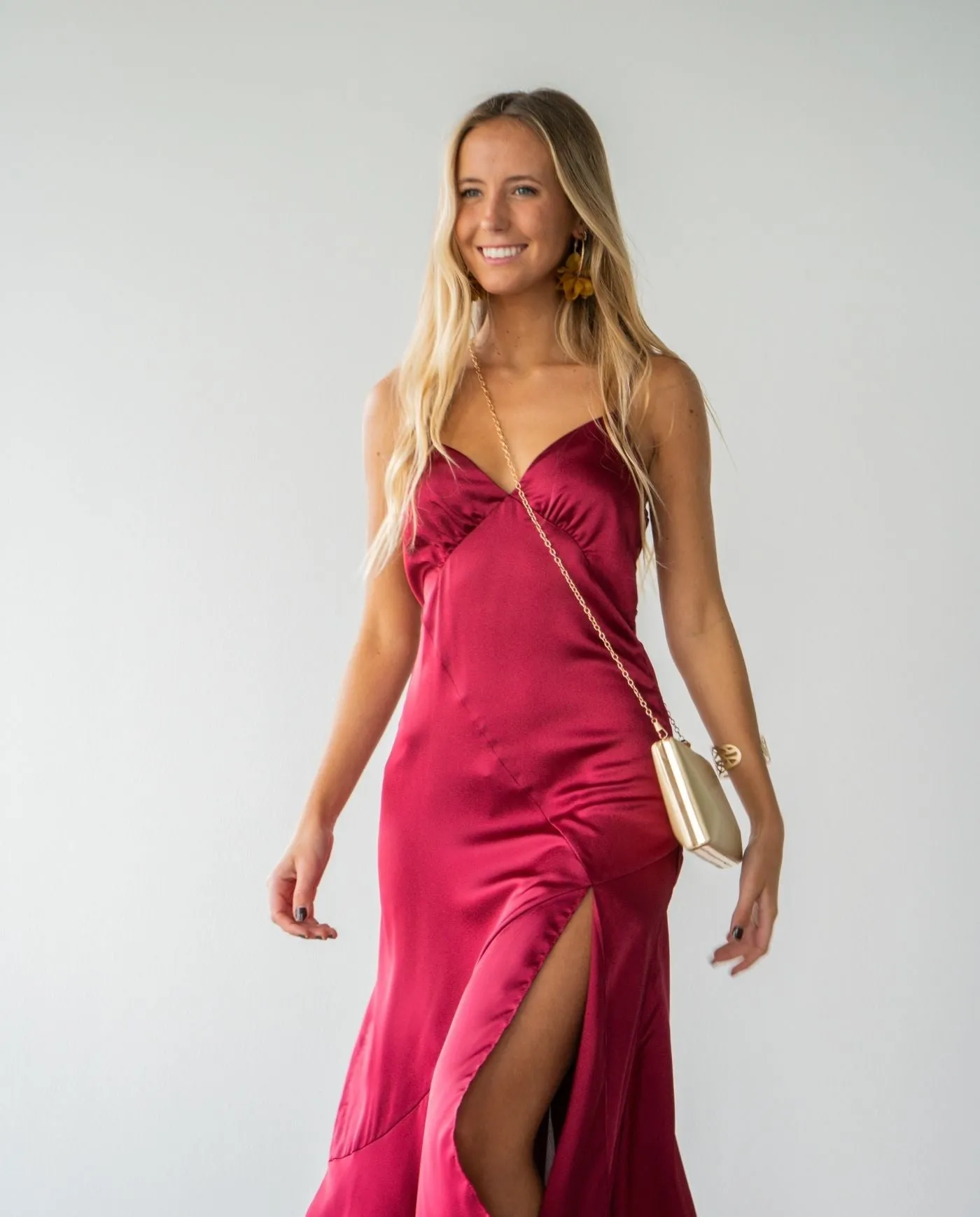 Vestido de Fiesta Largo Manuela Burdeo