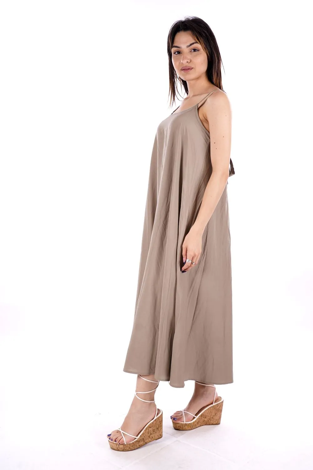 Vestito Verde Da Donna